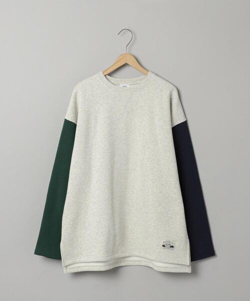 coen（コーエン）の「【WEB限定】＜Parknik＞クレイジーパターンCVC裏起毛スウェット（スウェット・レディース・オフホワイト/グレー/ダークグレー/ベージュ・FREE）」の2枚目の写真