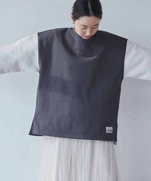 coen（コーエン）の「【WEB限定】＜Parknik＞クレイジーパターンCVC裏起毛スウェット（スウェット・レディース・オフホワイト/グレー/ダークグレー/ベージュ・FREE）」の18枚目の写真