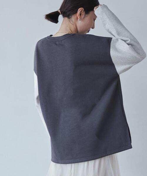 coen（コーエン）の「【WEB限定】＜Parknik＞クレイジーパターンCVC裏起毛スウェット（スウェット・レディース・オフホワイト/グレー/ダークグレー/ベージュ・FREE）」の19枚目の写真