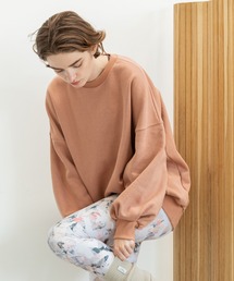 Julier Yoga and Relax | Julier 裏起毛スウェットロングスリーブプルオーバー(スウェット)