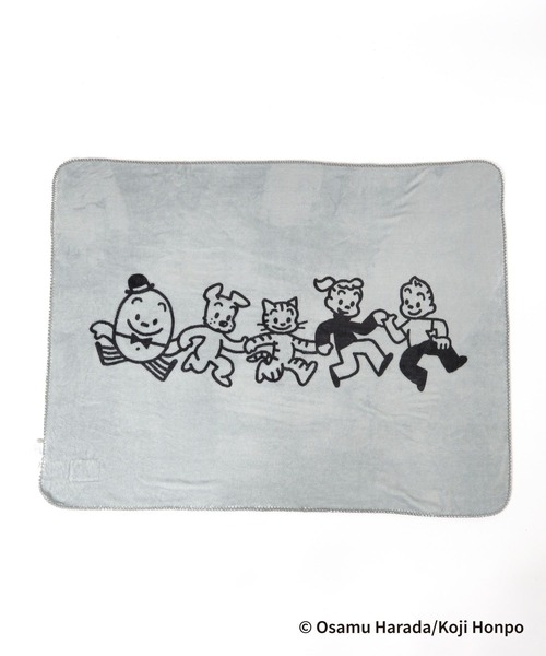 LEPSIM（レプシィム）の「【OSAMU GOODS×LEPSIM】ブランケット　987225（ブランケット・レディース・グレー/ベージュ/オフホワイト・ONE SIZE）」の8枚目の写真