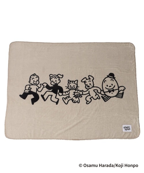 LEPSIM（レプシィム）の「【OSAMU GOODS×LEPSIM】ブランケット　987225（ブランケット・レディース・グレー/ベージュ/オフホワイト・ONE SIZE）」の9枚目の写真