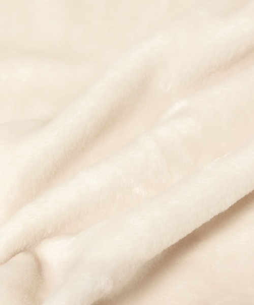 LEPSIM（レプシィム）の「【OSAMU GOODS×LEPSIM】ブランケット　987225（ブランケット・レディース・グレー/ベージュ/オフホワイト・ONE SIZE）」の12枚目の写真