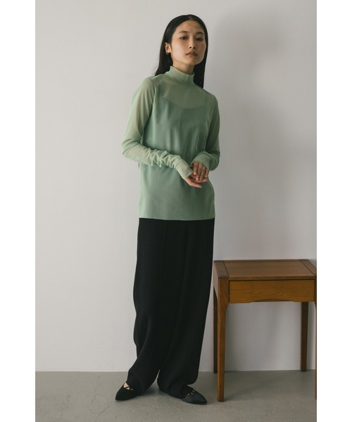 STYLEMIXER（スタイルミキサー）の「ウエストレイヤードニットパンツ（その他パンツ・レディース・グレー/アイボリー/ブラック・MEDIUM/SMALL）」の18枚目の写真