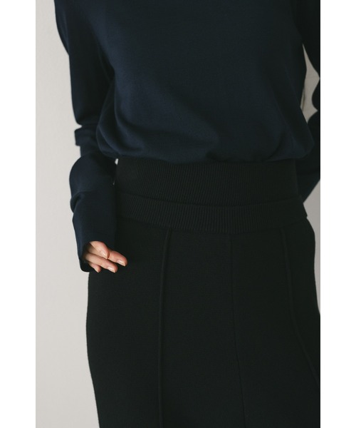 STYLEMIXER（スタイルミキサー）の「ウエストレイヤードニットパンツ（その他パンツ・レディース・グレー/アイボリー/ブラック・MEDIUM/SMALL）」の19枚目の写真