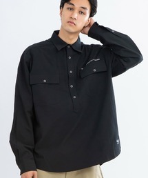 430 | ms5515-L-S SAFARI PULLOVER SHIRT シャツ(シャツ/ブラウス)