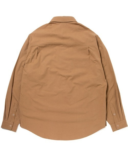 430（フォーサーティ）の「ms5515-L-S SAFARI PULLOVER SHIRT シャツ（シャツ/ブラウス・メンズ・ブラック/ダークベージュ/ライトグレー・0/1/2/3）」の8枚目の写真