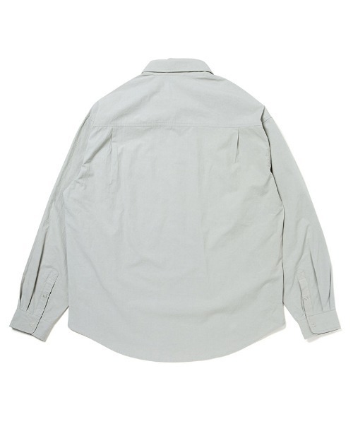 430（フォーサーティ）の「ms5515-L-S SAFARI PULLOVER SHIRT シャツ（シャツ/ブラウス・メンズ・ブラック/ダークベージュ/ライトグレー・0/1/2/3）」の9枚目の写真