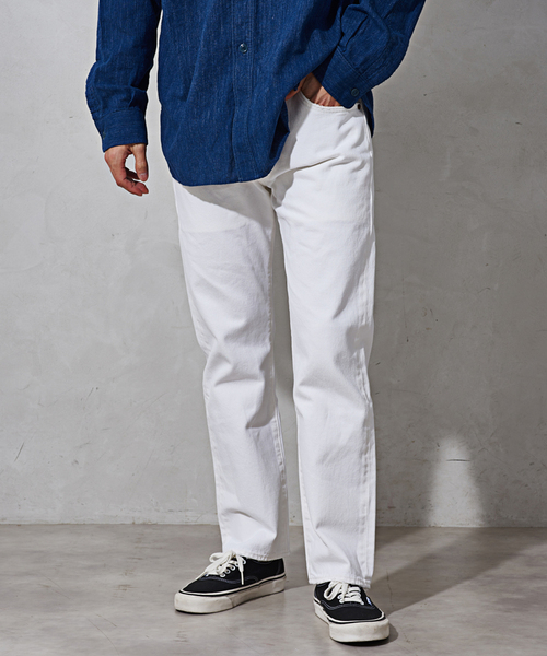 Levi's（リーバイス）の「【LEVI’S(R)/リーバイス(R)】別注 501(R)  WHITE L28（デニムパンツ・メンズ・ホワイト・29/36/31/30/28/38/34/32/33）」の13枚目の写真