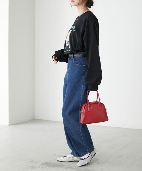 BONLECILL（ボンルシール）の「【シューズバッグ付き】アソートポータブルリボンバレエシューズ（バレエシューズ・レディース・アイボリー/ブラック/ブラック系1/レッド・XL/L/M/S）」の17枚目の写真