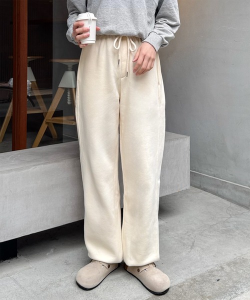 裏起毛スウェットパンツ（スウェットパンツ）｜LE MORE（リモア）の