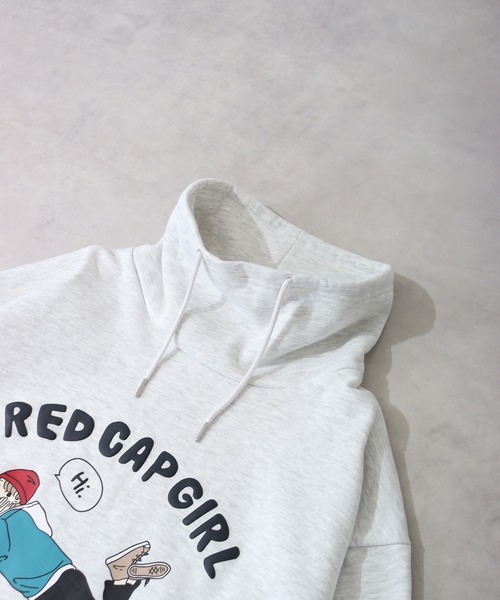 Red Cap Girl(レッドキャプガール)の「REDCAPGIRL 裏起毛 ハイネック 発砲プリント プルオ-バ-(その他トップス・メンズ・アッシュグレー/ダークグレー・M/L)」の19枚目の写真