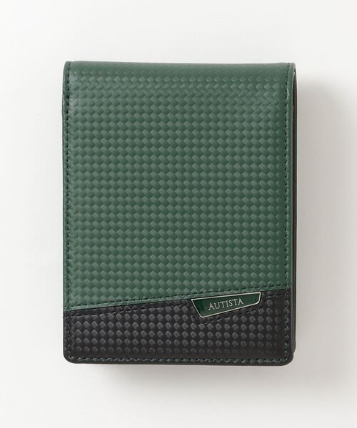 SAC'S BAR セレクト(サックスバーセレクト)の「【AUTISTA / アウティスタ】 Evolvi 二つ折り財布(財布・メンズ・ブラック/グリーン/レッド・FREE)」の2枚目の写真