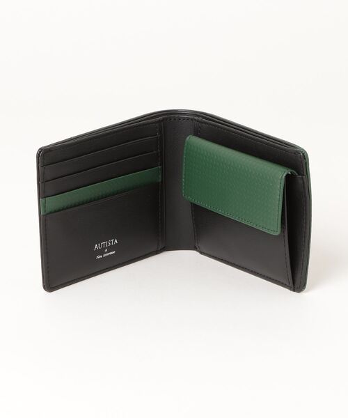 SAC'S BAR セレクト(サックスバーセレクト)の「【AUTISTA / アウティスタ】 Evolvi 二つ折り財布(財布・メンズ・ブラック/グリーン/レッド・FREE)」の6枚目の写真
