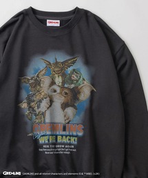 make a ray!（メイク ア レイ！）の「【GREMLINS/グレムリン】ムービーポスター オマージュデザイン ギズモBIGプリント ヴィンテージライク クルーネックスウェット/裏毛（スウェット・レディース）」