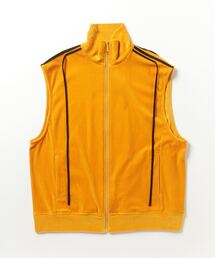 my beautiful landlet（マイビューティフルランドレット）の「【my beautiful landlet 】VELOR JERSEY TRACK VEST（ベスト）」