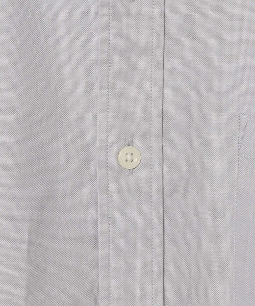 GLOBAL WORK（グローバルワーク）の「イージーケアオックス/バンドカラーシャツ/975735（シャツ/ブラウス・メンズ・ホワイト/ブルー系その他5/グレー・MEDIUM/LARGE/SMALL/X-LARGE）」の10枚目の写真