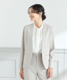 【セットアップ対応・洗濯可能】NOIE(R)ノイエノーカラージャケット