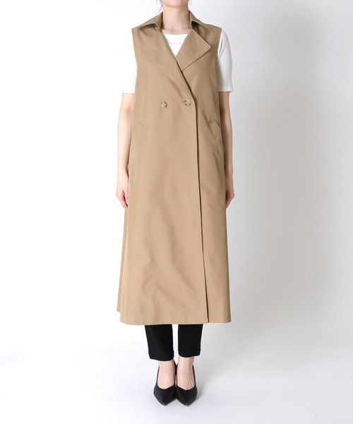 【セール】シャンブレー3WAYトレンチコート（トレンチコート）｜Three Four Time（スリーフォータイム）