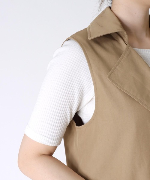 【セール】シャンブレー3WAYトレンチコート（トレンチコート）｜Three Four Time（スリーフォータイム）