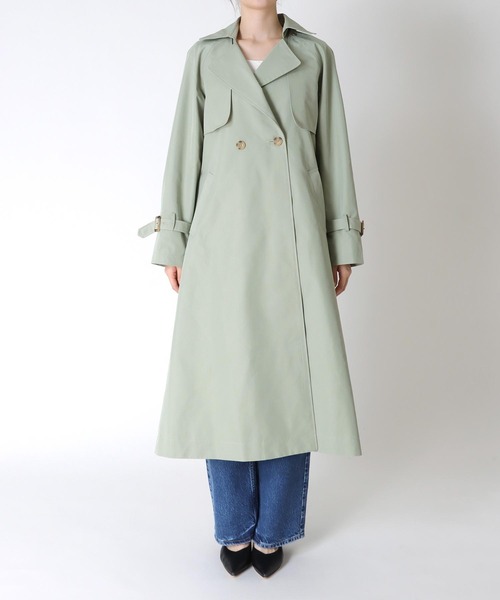 【セール】シャンブレー3WAYトレンチコート（トレンチコート）｜Three Four Time（スリーフォータイム）