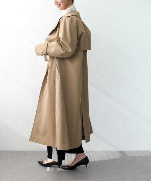 【セール】シャンブレー3WAYトレンチコート（トレンチコート）｜Three Four Time（スリーフォータイム）