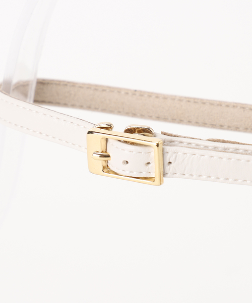 LE TALON（ルタロン）の「5cmホソストラップサンダル（サンダル・レディース・ボルドー/オートミール・22.5cm/23cm/23.5cm/24cm/24.5cm/21.5/22cm/25cm/25.5cm）」の7枚目の写真