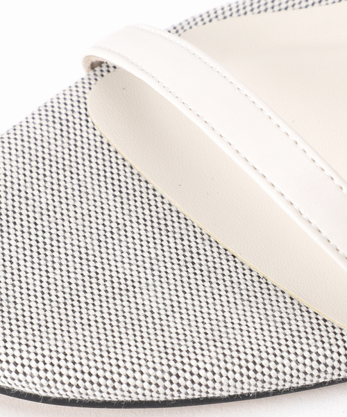 LE TALON（ルタロン）の「5cmホソストラップサンダル（サンダル・レディース・ボルドー/オートミール・22.5cm/23cm/23.5cm/24cm/24.5cm/21.5/22cm/25cm/25.5cm）」の11枚目の写真