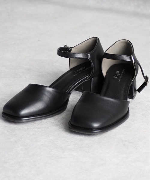 cepo（セポ）の「《新色追加》ストラップセパレートパンプス（パンプス・レディース・ブラック/シルバー/ゴールド/ブラウン/アイボリー・M/L）」の17枚目の写真