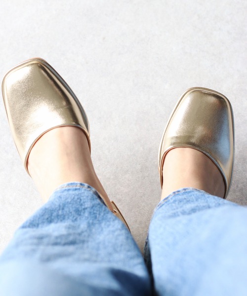 cepo（セポ）の「《新色追加》ストラップセパレートパンプス（パンプス・レディース・ブラック/シルバー/ゴールド/ブラウン/アイボリー・M/L）」の22枚目の写真