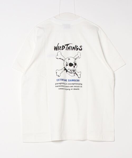 WILD THINGS(ワイルドシングス)の「【WILDTHINGS/ワイルドシングス】 デンジャースカル | DANGER SKULL(Tシャツ/カットソー・メンズ・ホワイト/ブラック/カーキ/ネイビー・S/M/L/XL/XS)」の17枚目の写真