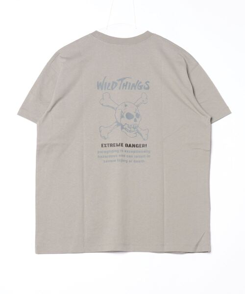 WILD THINGS(ワイルドシングス)の「【WILDTHINGS/ワイルドシングス】 デンジャースカル | DANGER SKULL(Tシャツ/カットソー・メンズ・ホワイト/ブラック/カーキ/ネイビー・S/M/L/XL/XS)」の19枚目の写真