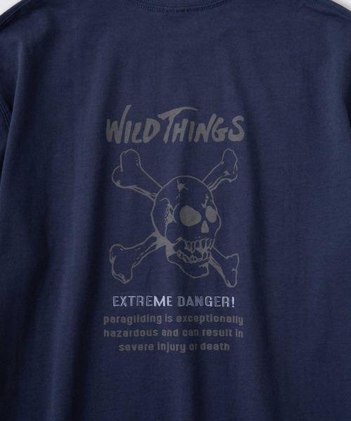WILD THINGS(ワイルドシングス)の「【WILDTHINGS/ワイルドシングス】 デンジャースカル | DANGER SKULL(Tシャツ/カットソー・メンズ・ホワイト/ブラック/カーキ/ネイビー・S/M/L/XL/XS)」の15枚目の写真