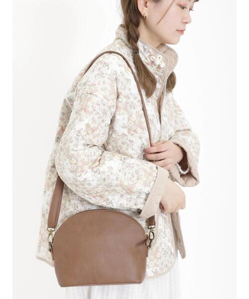 Samansa Mos2（サマンサ モスモス）の「ラウンドショルダーバッグ（ハンドバッグ・レディース・ブラック/ブラウン・F）」の8枚目の写真