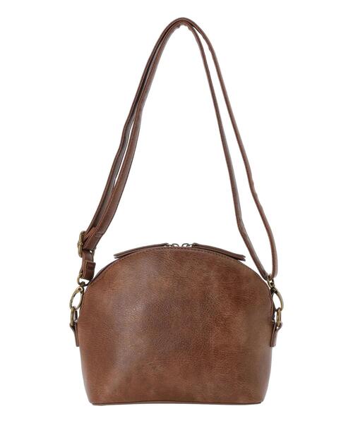 Samansa Mos2（サマンサ モスモス）の「ラウンドショルダーバッグ（ハンドバッグ・レディース・ブラック/ブラウン・F）」の3枚目の写真