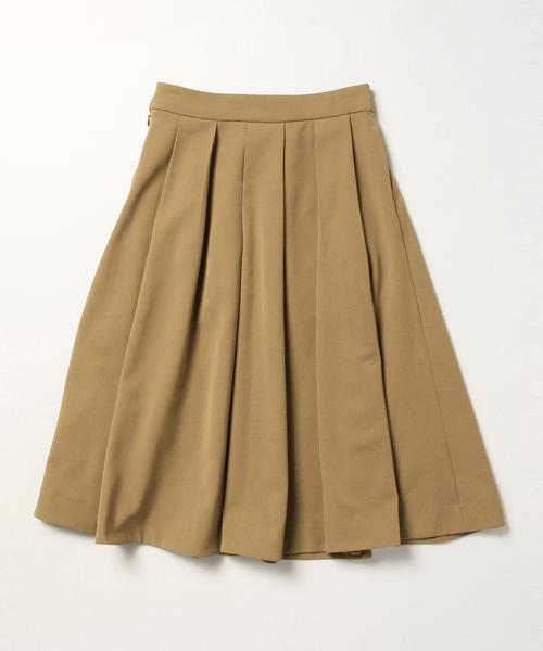 Ray BEAMS（レイビームス）の「Ray BEAMS / ミモレ丈 タックフレアー スカート（スカート・レディース・カーキ/ピンク/ブルー系その他・0/1）」の13枚目の写真