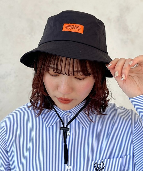 UNIVERSAL OVERALL（ユニバーサルオーバーオール）の「アドベンチャーハット（ハット・メンズ・ブラック/カーキ/チャコールグレー/ネイビー・FREE）」の2枚目の写真