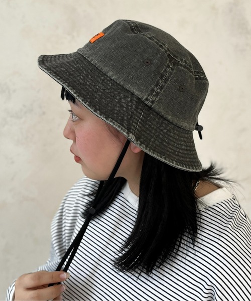 UNIVERSAL OVERALL（ユニバーサルオーバーオール）の「アドベンチャーハット（ハット・メンズ・ブラック/カーキ/チャコールグレー/ネイビー・FREE）」の13枚目の写真