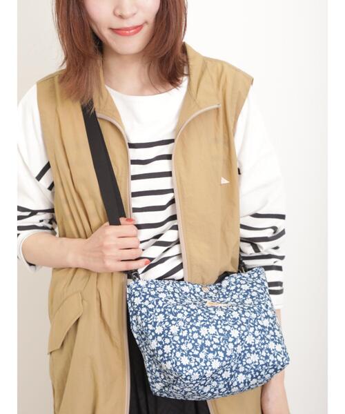 Samansa Mos2（サマンサ モスモス）の「【KELTY】MINI SHOULDER TOTE（ハンドバッグ・レディース・ブラック/ブルー・F）」の6枚目の写真