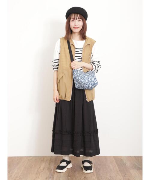 Samansa Mos2（サマンサ モスモス）の「【KELTY】MINI SHOULDER TOTE（ハンドバッグ・レディース・ブラック/ブルー・F）」の3枚目の写真