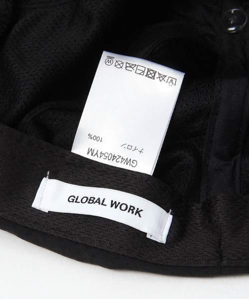 GLOBAL WORK（グローバルワーク）の「UV撥水速乾キャップ/108223（キャップ・メンズ・ブラック/ライトベージュ/カーキ・FREE）」の18枚目の写真