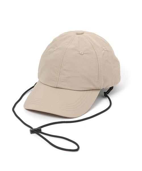 GLOBAL WORK（グローバルワーク）の「UV撥水速乾キャップ/108223（キャップ・メンズ・ブラック/ライトベージュ/カーキ・FREE）」の9枚目の写真