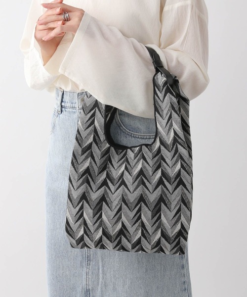 LEPSIM（レプシィム）の「ジャガードマルシェバッグ　110682（ハンドバッグ・レディース・ブラック系その他/ホワイト系その他・ONE SIZE）」の19枚目の写真