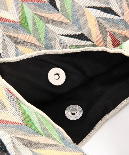 LEPSIM（レプシィム）の「ジャガードマルシェバッグ　110682（ハンドバッグ・レディース・ブラック系その他/ホワイト系その他・ONE SIZE）」の8枚目の写真