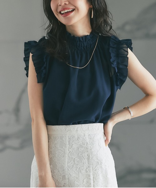 La boutique BonBon（ラブティックボンボン）の「フリルノースリ