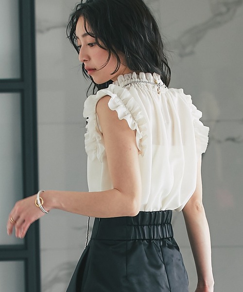 La boutique BonBon（ラブティックボンボン）の「フリルノースリ