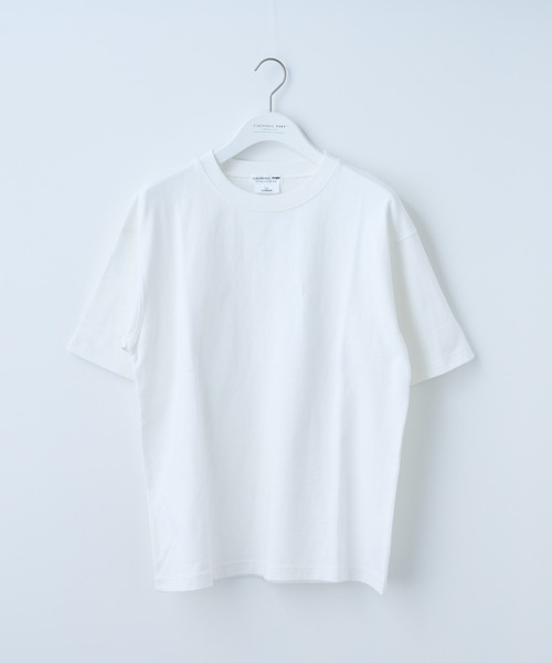 CIAOPANIC TYPY（チャオパニックティピー）の「ヘビーオンスオーバーサイズクルーネック半袖Tee《半袖スウェTee》（Tシャツ/カットソー・メンズ・ホワイト系その他/オレンジ/ブラック/オフホワイト/ブラック系その他/ブルー・MEDIUM/LARGE/XXX-LARGE）」の9枚目の写真