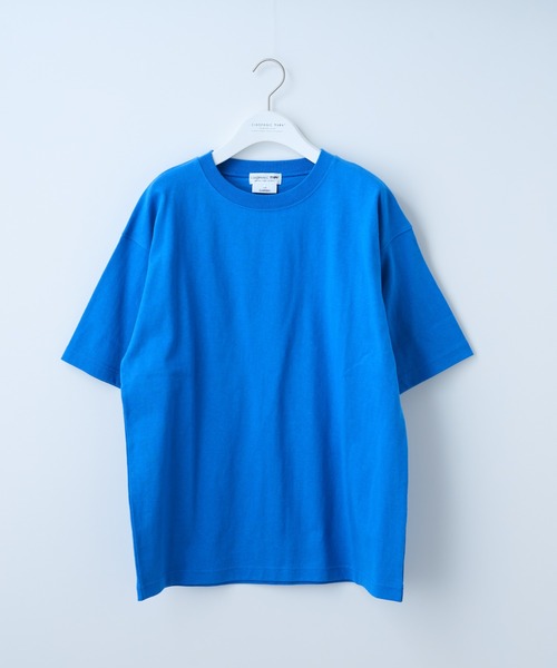 CIAOPANIC TYPY（チャオパニックティピー）の「ヘビーオンスオーバーサイズクルーネック半袖Tee《半袖スウェTee》（Tシャツ/カットソー・メンズ・ホワイト系その他/オレンジ/ブラック/オフホワイト/ブラック系その他/ブルー・MEDIUM/LARGE/XXX-LARGE）」の11枚目の写真