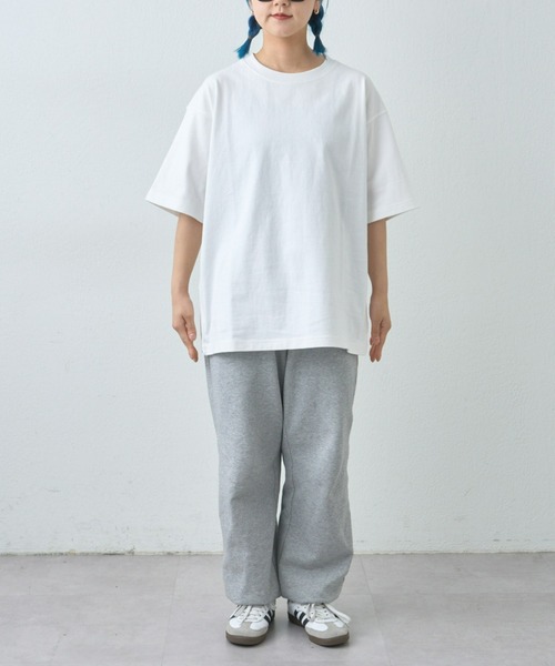 CIAOPANIC TYPY（チャオパニックティピー）の「ヘビーオンスオーバーサイズクルーネック半袖Tee《半袖スウェTee》（Tシャツ/カットソー・メンズ・ホワイト系その他/オレンジ/ブラック/オフホワイト/ブラック系その他/ブルー・MEDIUM/LARGE/XXX-LARGE）」の19枚目の写真