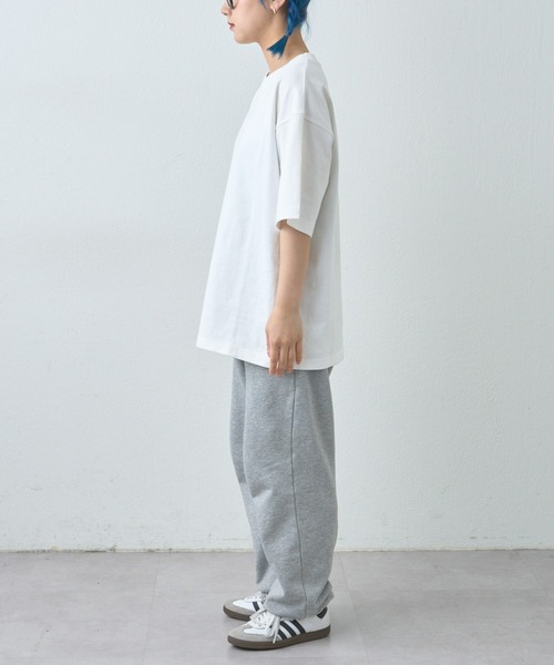 CIAOPANIC TYPY（チャオパニックティピー）の「ヘビーオンスオーバーサイズクルーネック半袖Tee《半袖スウェTee》（Tシャツ/カットソー・メンズ・ホワイト系その他/オレンジ/ブラック/オフホワイト/ブラック系その他/ブルー・MEDIUM/LARGE/XXX-LARGE）」の20枚目の写真